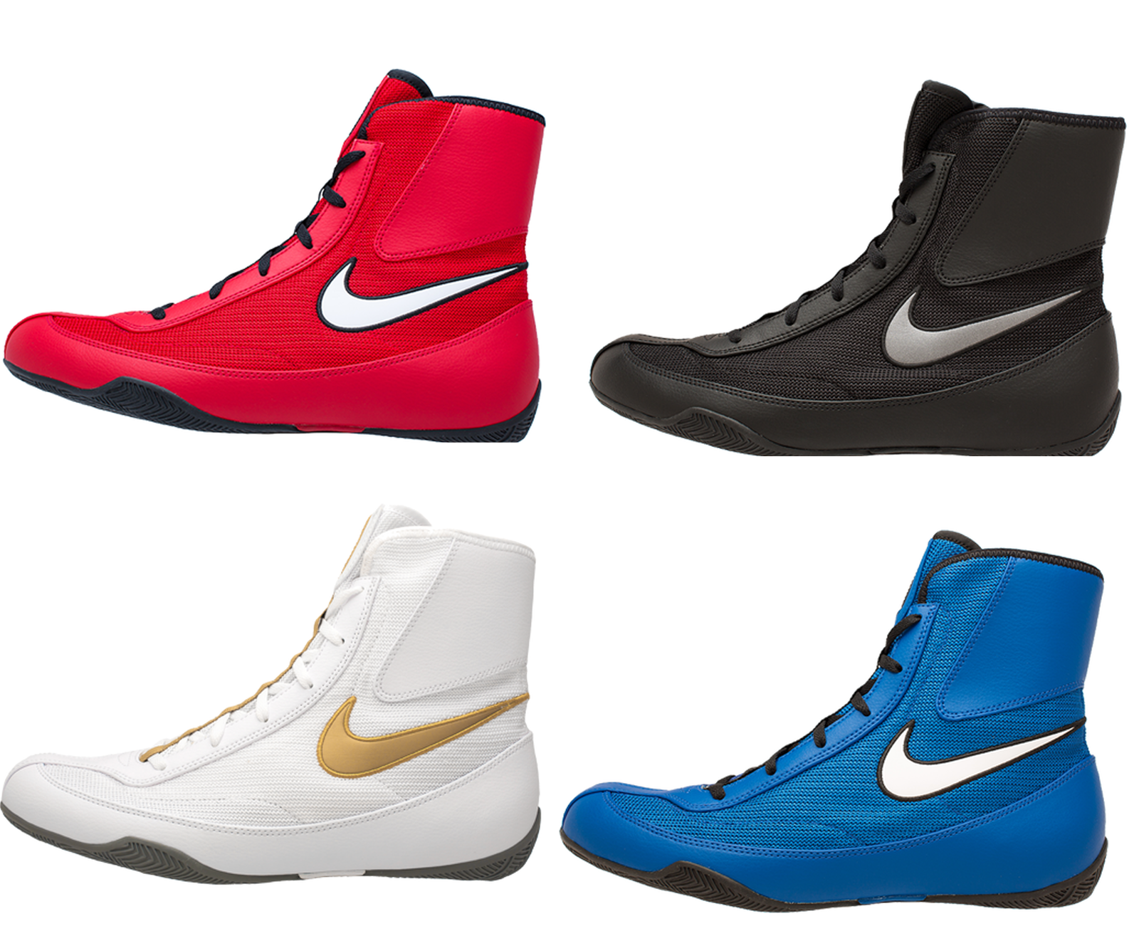 New Men's Nike Machomai Mid-top Boxing Shoes