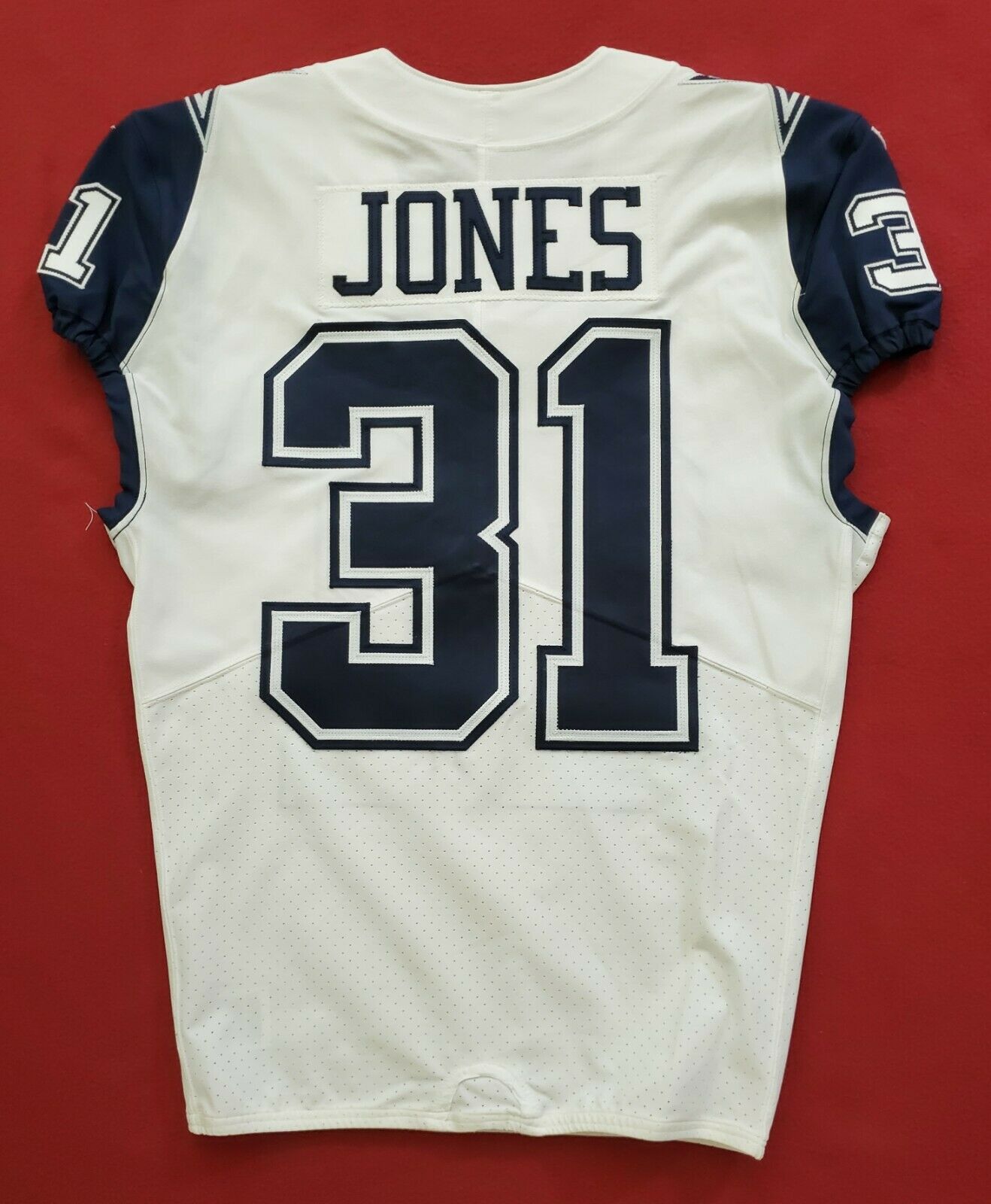 #31 Byron Jones Of Dallas Cowboys Color Rush Game Issued Jersey