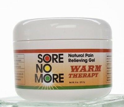 Sore No More Warm Therapy Pain Relief Arthritis 8 Oz. Jar (free Shipping)