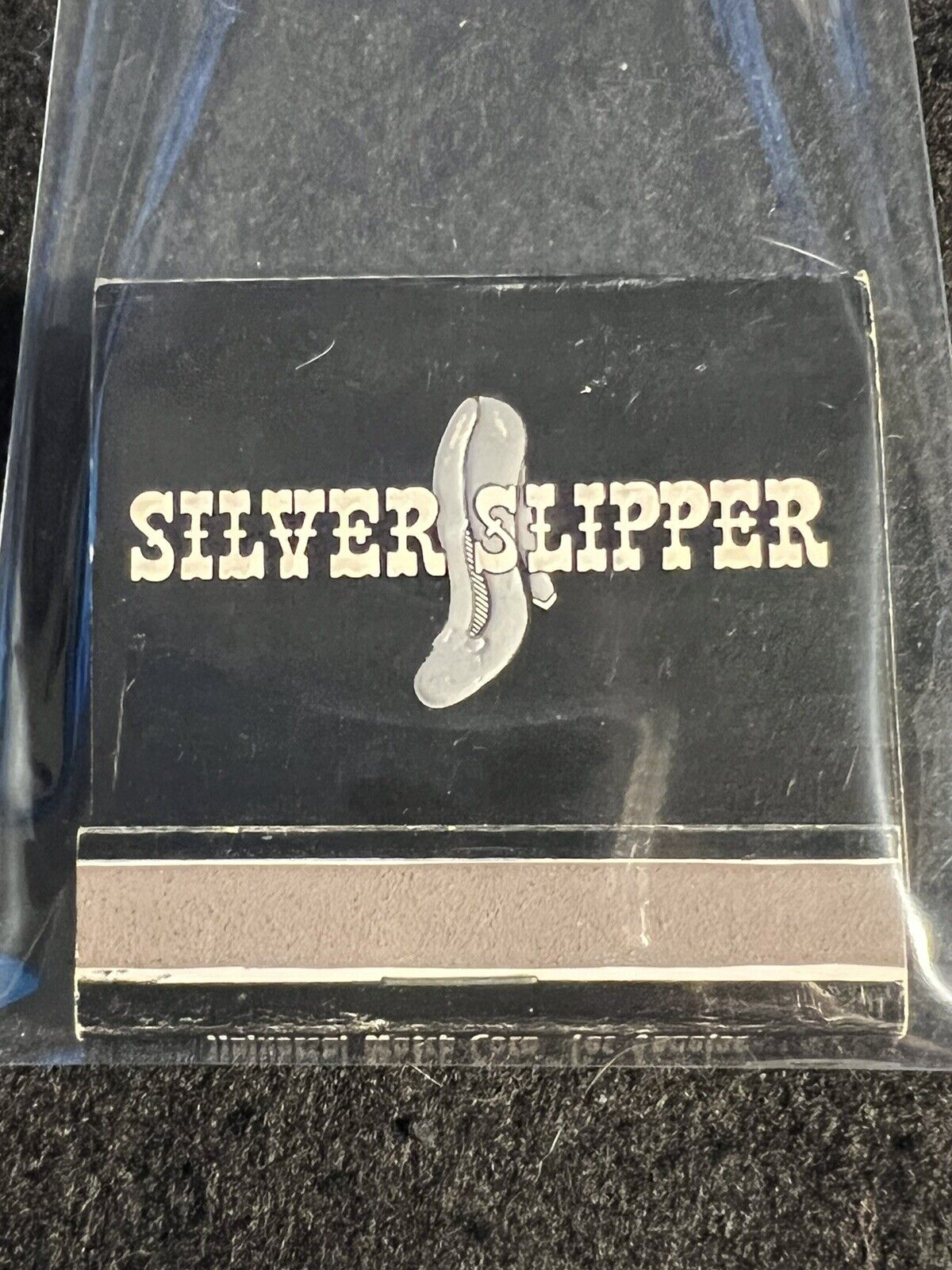 Vintage Matchbook - Silver Slipper Gambling Hall & Casino -  Unstruck Beauty!