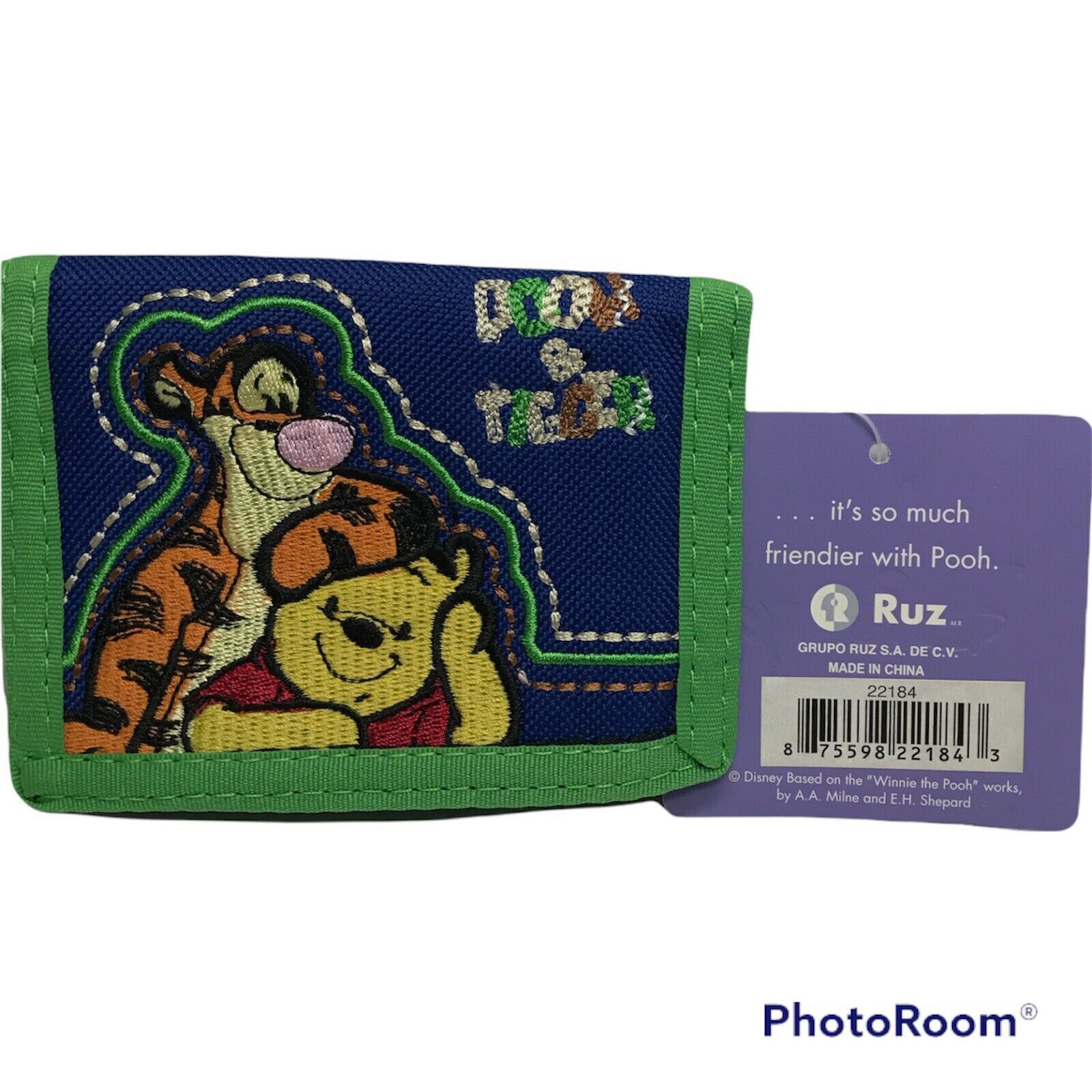 Winnie The Pooh And Tigger Kids Trifold Wallet New With Tags