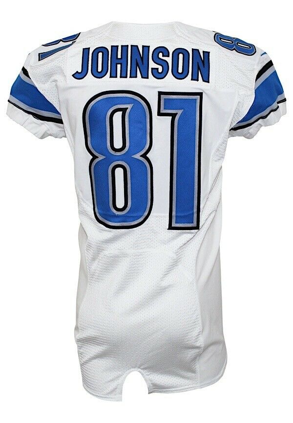 2012 Calvin Johnson, Detroit Lions Hall Of Fame Receiver, Game Worn Jersey