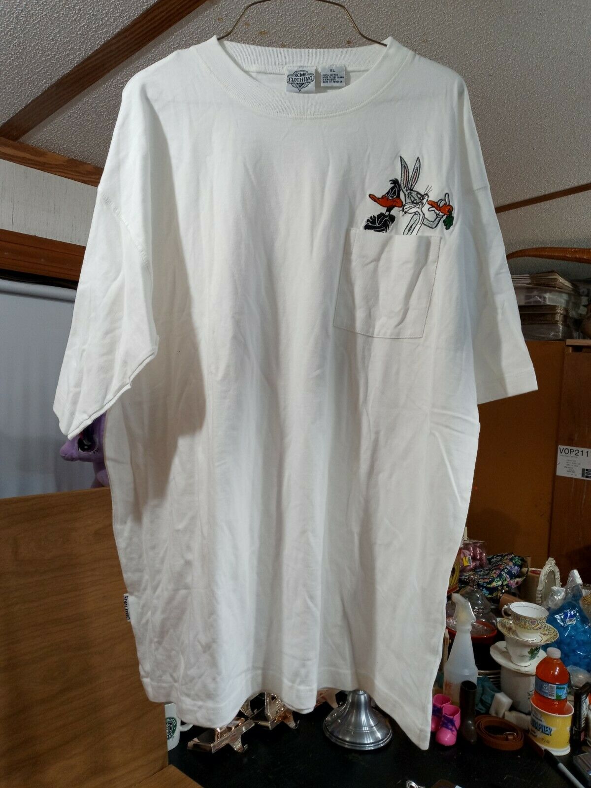 Vintage Acme Clothing Co. T-shirt Xl Buggs Bunny & Daffy Duck