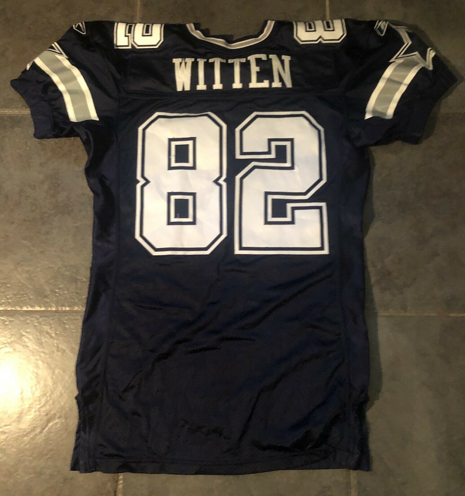 Dallas Cowboys Jason Witten Game Issued  Reebox Jersey Yr 2003 Size 50 Stitched