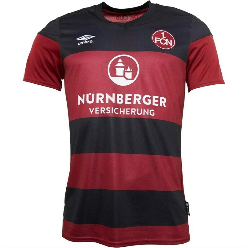 Umbro 1.fc Nürnberg Home Jersey 20 21 Red Black Fcn Home Shirt Fan Jersey Size S