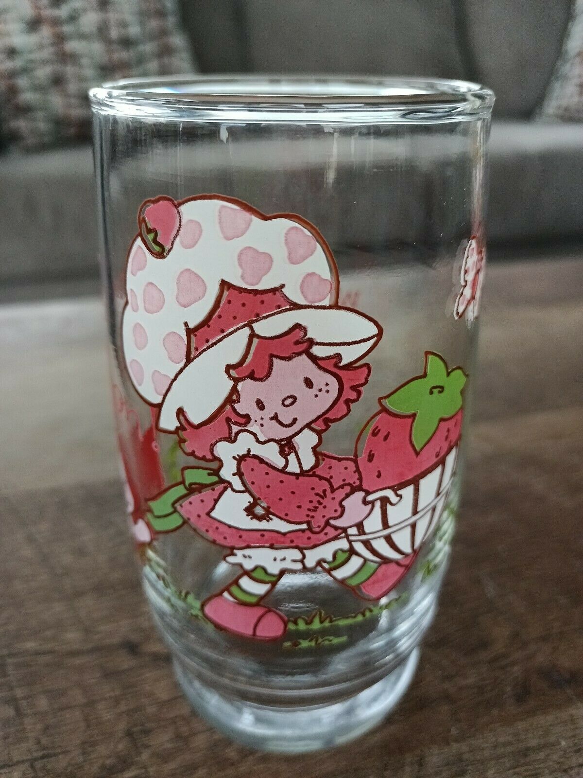 Vintage Strawberry Shortcake Glass 