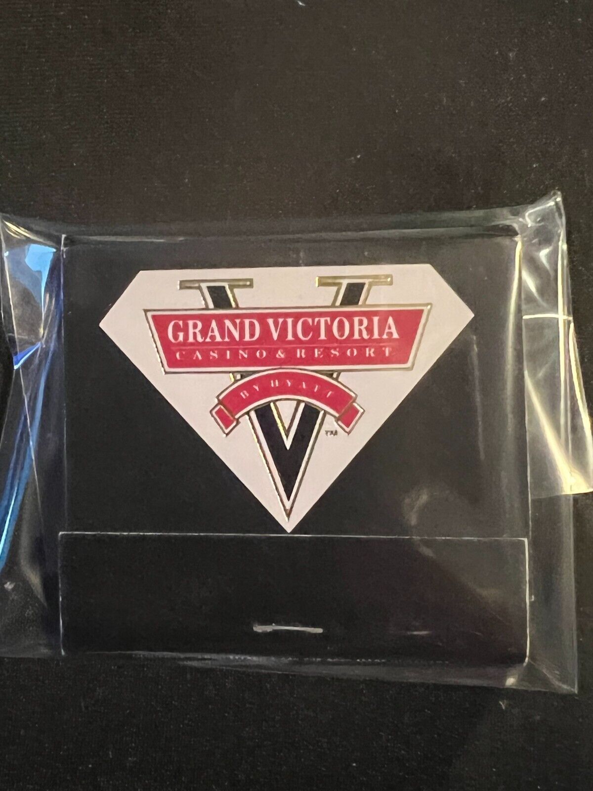 Vintage Matchbook - Grand Victoria Casino & Resort - Rising Sun, In - Unstruck!