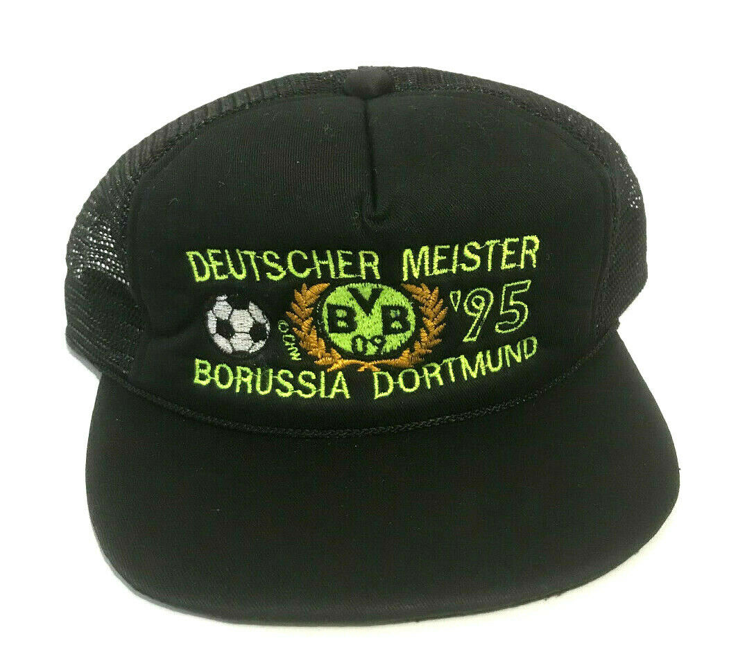 Borussia Dortmund Bvb Hat Cap Football German Meister 95