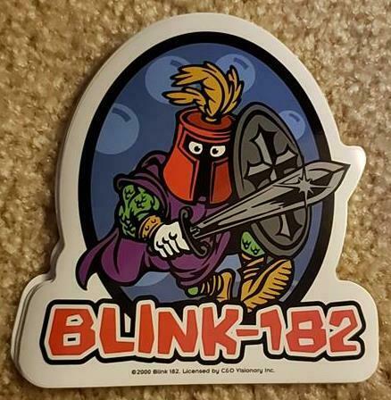 Blink 182 Knight Sticker/decal Rock N Roll