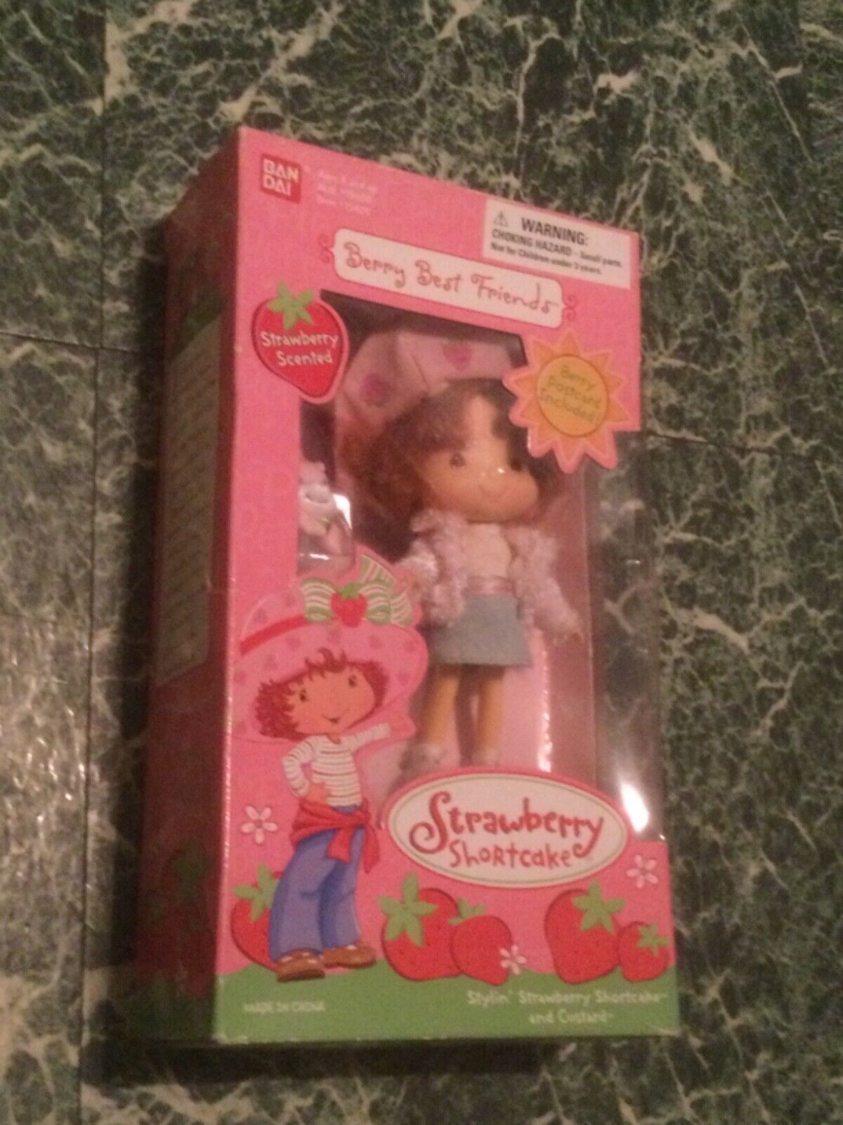 Strawberry Shortcake - Berry Best Friends 2003 W/ Custard Her Cat - Mib