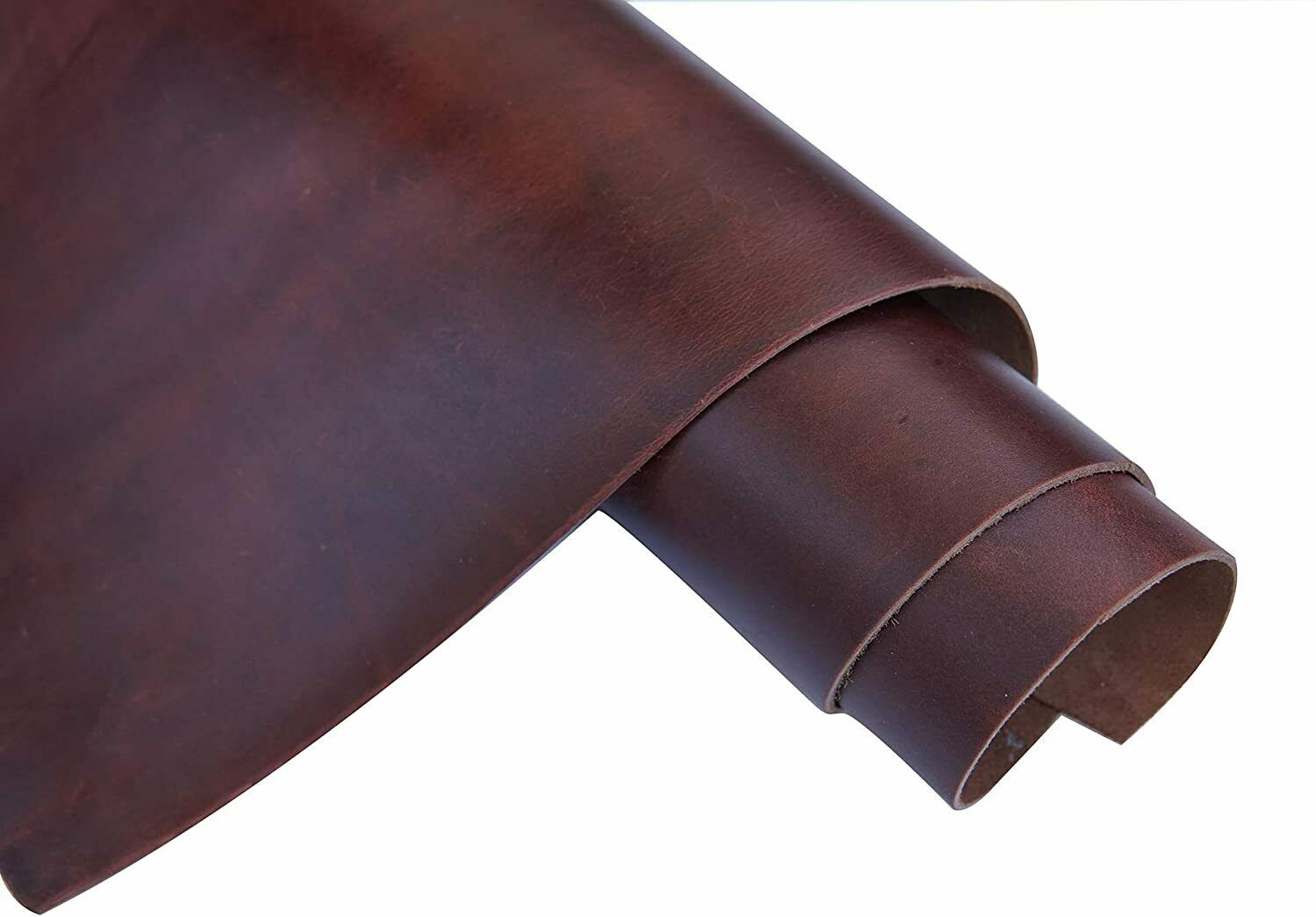 2.0 mm Genuinue Leather Hides, Full Grain Cowhide Leather Sheets for DIY Crafts