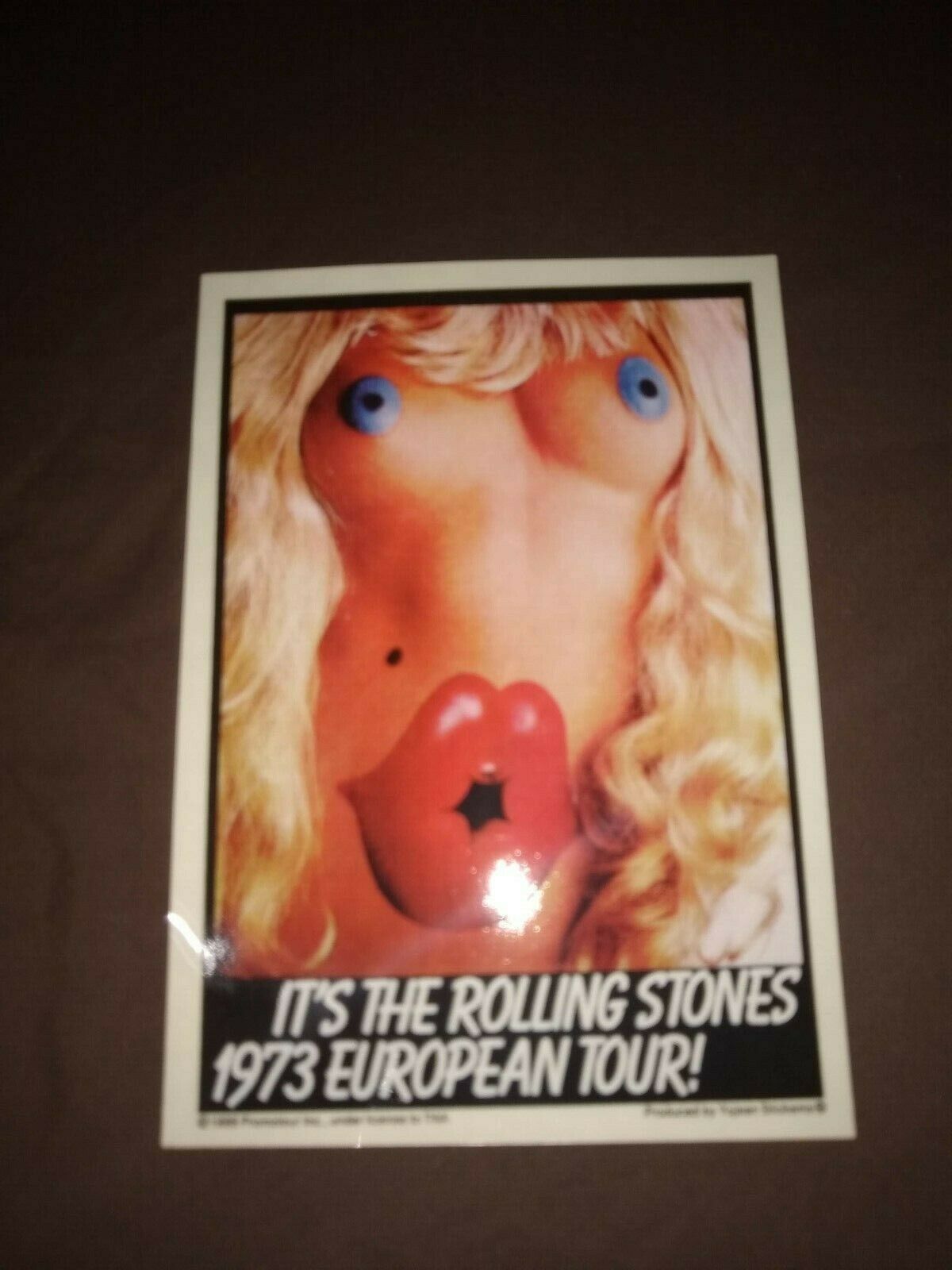 Rolling Stones - Promotour Inc. - Old School Rock Sticker - *NEW*